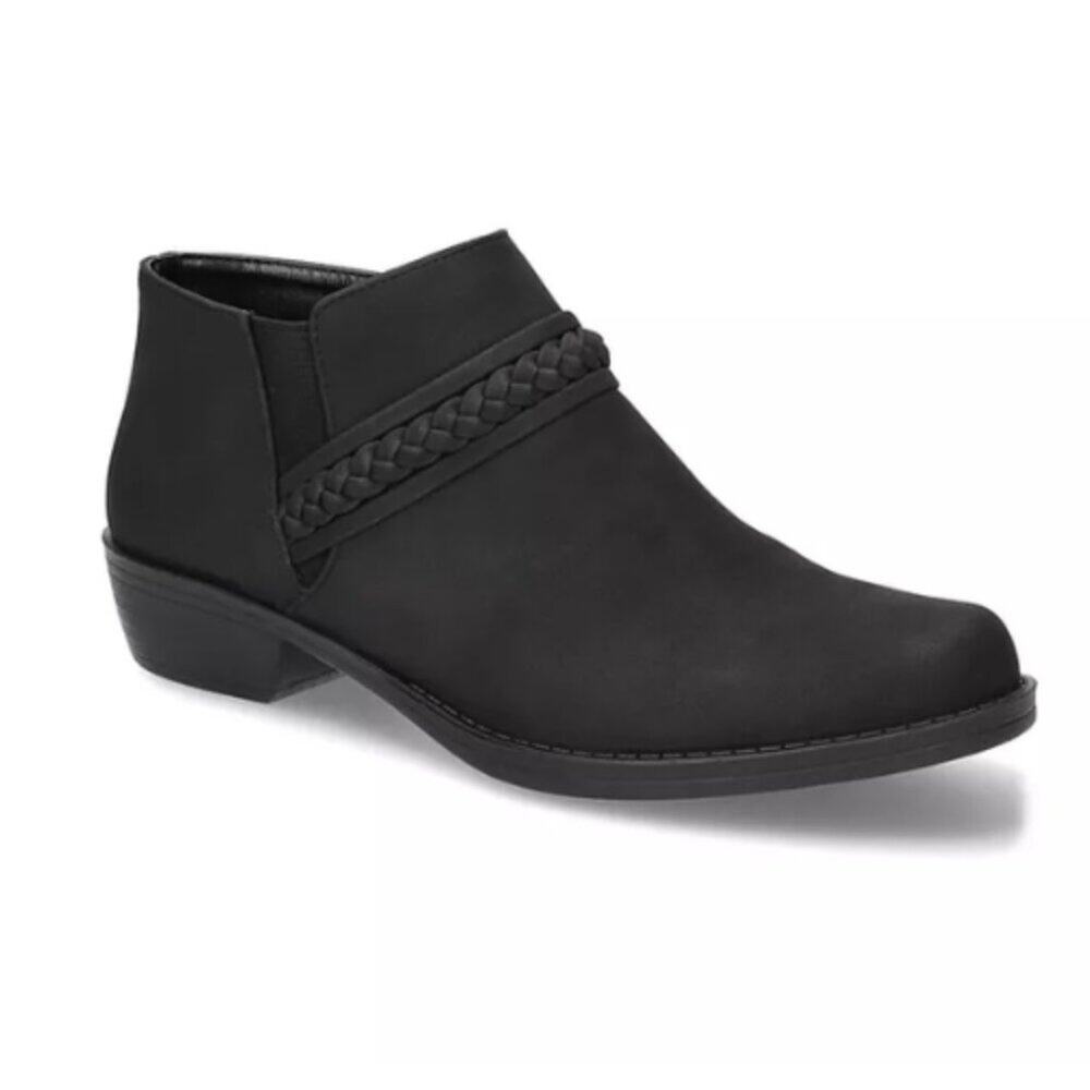 Easy Street Jalia Ankle Bootie Black - Size 6.5